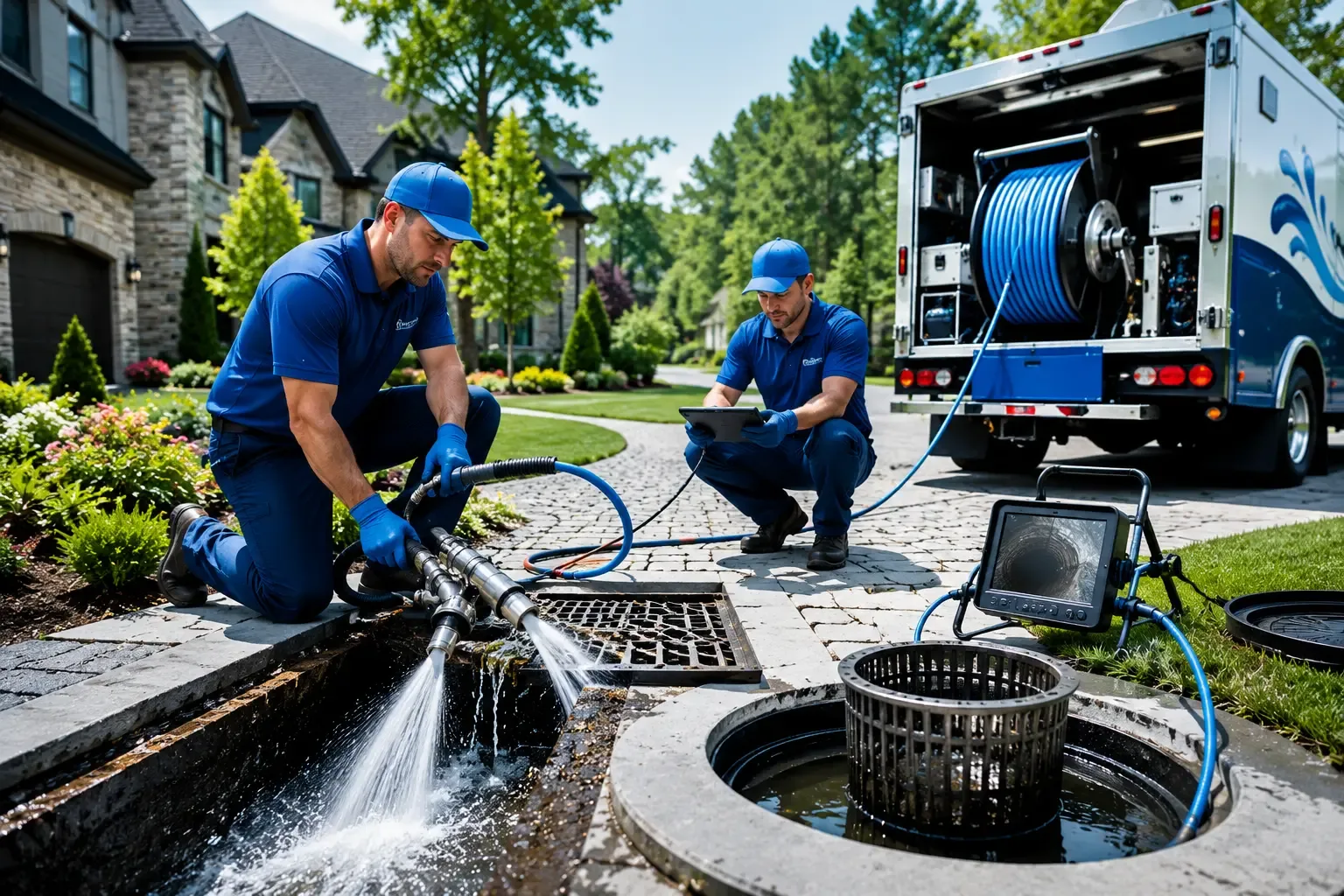 Local outdoor drain cleaning professionals in Linwood, MA